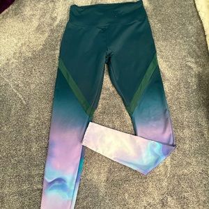 F21 workout multicolor leggings